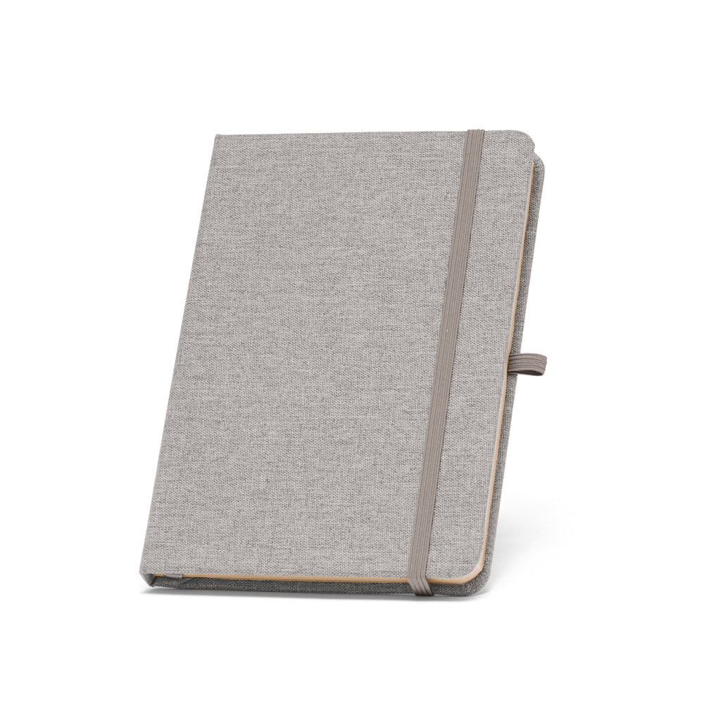 Carnet A5 en rPET promotionnel BOYD Gris clair
